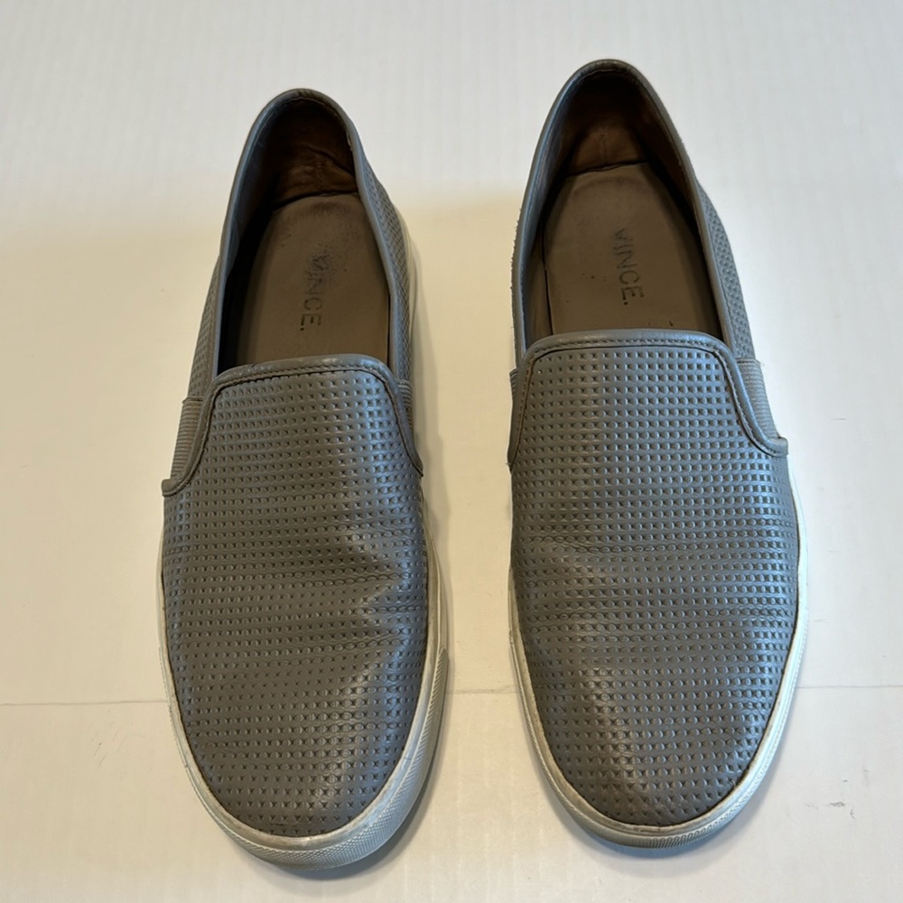 Vince Women’s Leather Slip On Sneakers